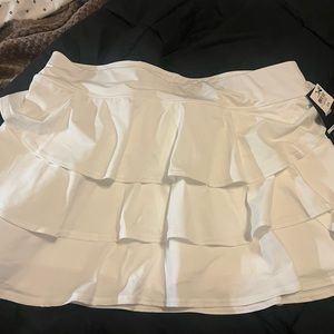 White tennis skirts